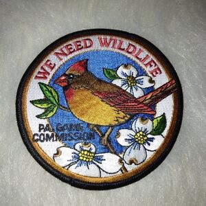 PATCH We Need Wildlife, Female Cardinal, Pennsylvania Game Commission 1981